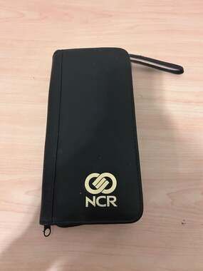 NCR Branded Zippered Travel Organizer and Document Wallet